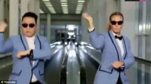 Heidi Klum Gangnam Style